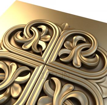 Church panel (PC_0069) 3D model for CNC machine